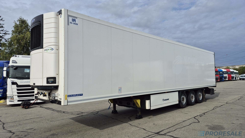 KRONE COOL LINER SD mrazírenský + agregát CARRIER VECTOR 1550 - Полуприцеп-рефрижератор: фото 2 KRONE COOL LINER SD mrazírenský + agregát CARRIER VECTOR 1550 - Полуприцеп-рефрижератор: фото 2