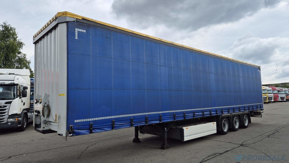 KRONE SD MEGA LINER - nastavitelná šířka sloupků, zesílená podlaha - Тентованный полуприцеп: фото 2 KRONE SD MEGA LINER - nastavitelná šířka sloupků, zesílená podlaha - Тентованный полуприцеп: фото 2
