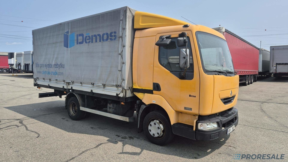 RENAULT MIDLUM 150.09/B EURO 3 - valník s plachtou - Тентованный грузовик: фото 1 RENAULT MIDLUM 150.09/B EURO 3 - valník s plachtou - Тентованный грузовик: фото 1