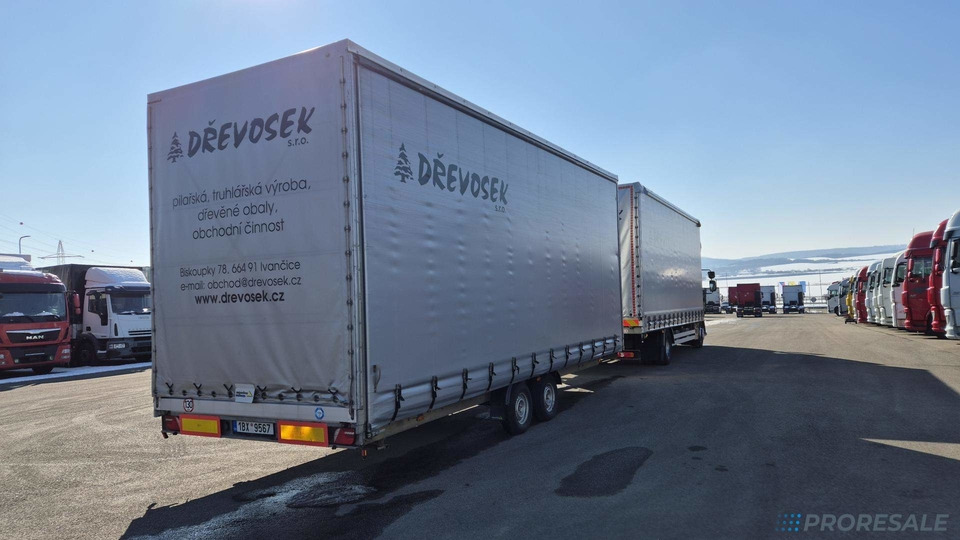 RENAULT MIDLUM 250.14 MDA3C valník s plachtou - prodejné jen s přívěsem AGADOS P0457 - cena je za celou soupravu - Тентованный грузовик: фото 4 RENAULT MIDLUM 250.14 MDA3C valník s plachtou - prodejné jen s přívěsem AGADOS P0457 - cena je za celou soupravu - Тентованный грузовик: фото 4
