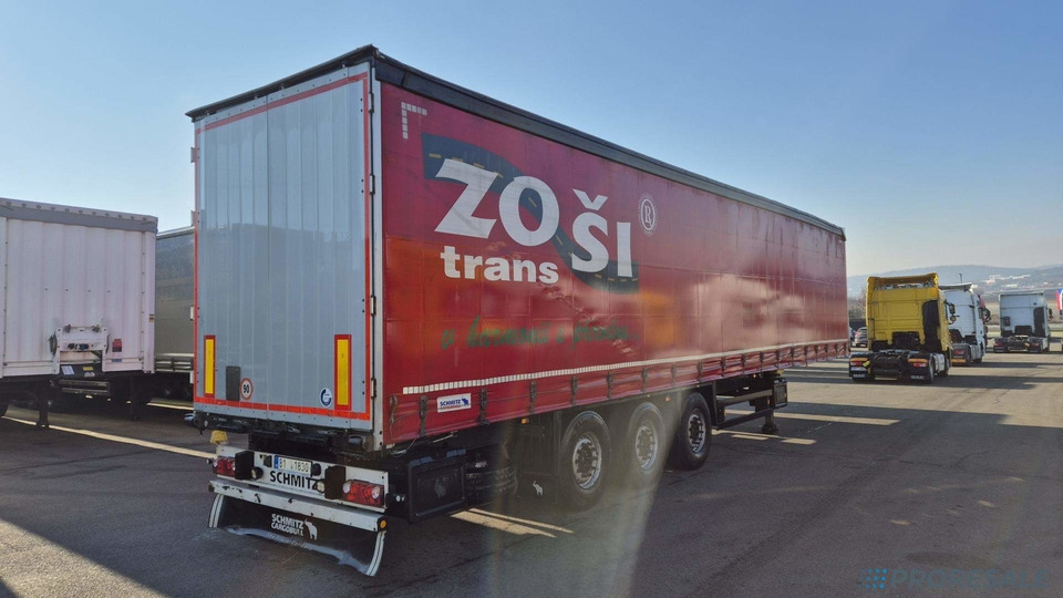 SCHMITZ CARGOBULL SCS 24/L - 13.62 - MULDA na přepravu svitků - Тентованный полуприцеп: фото 3 SCHMITZ CARGOBULL SCS 24/L - 13.62 - MULDA na přepravu svitků - Тентованный полуприцеп: фото 3
