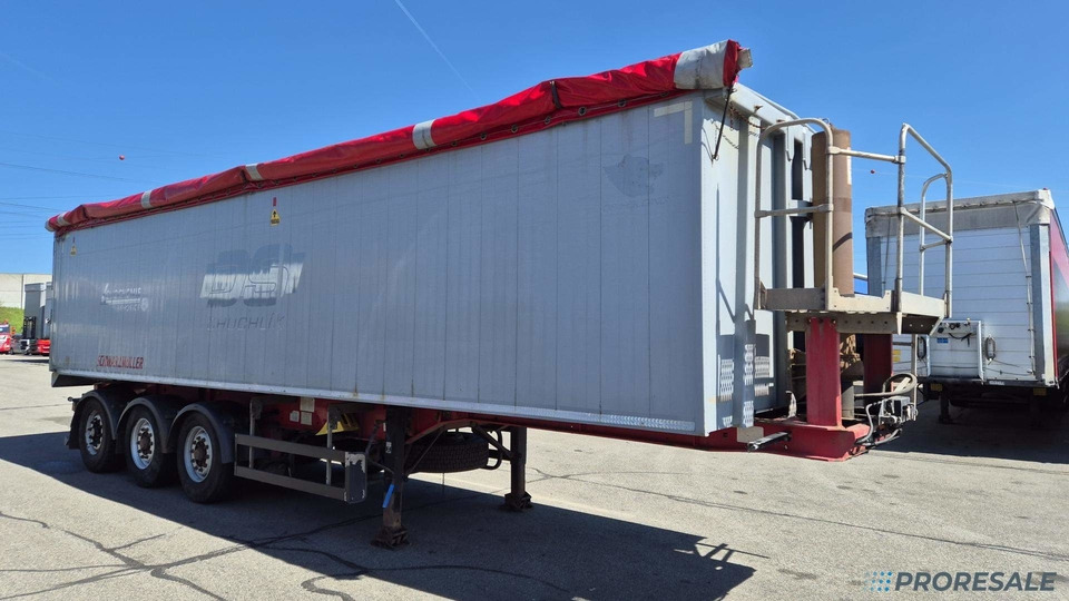 SCHWARZMÜLLER KIS 3/E - sklápěč 50 m3 - Fe / Al - Самосвальный полуприцеп: фото 1 SCHWARZMÜLLER KIS 3/E - sklápěč 50 m3 - Fe / Al - Самосвальный полуприцеп: фото 1