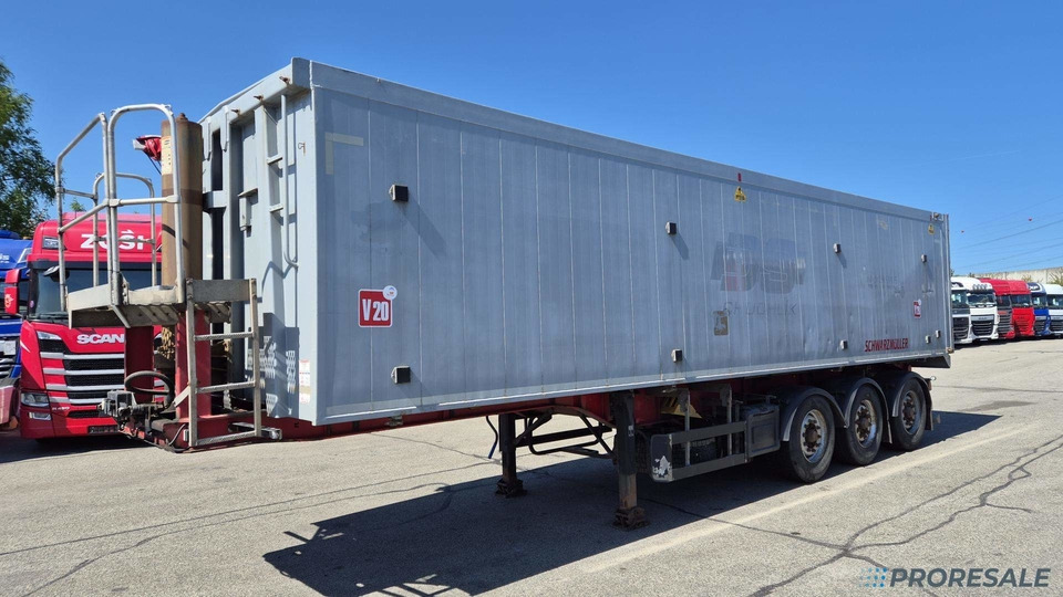 SCHWARZMÜLLER KIS 3/E - sklápěč 50 m3 - Fe / Al - Самосвальный полуприцеп: фото 2 SCHWARZMÜLLER KIS 3/E - sklápěč 50 m3 - Fe / Al - Самосвальный полуприцеп: фото 2