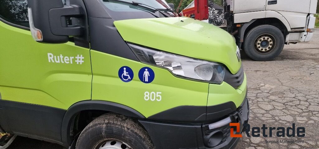 2017 Buss 16 seter IVECO DAILY Bensin + gass EU-Godkjent - Микроавтобус, Пассажирский фургон: фото 5 2017 Buss 16 seter IVECO DAILY Bensin + gass EU-Godkjent - Микроавтобус, Пассажирский фургон: фото 5