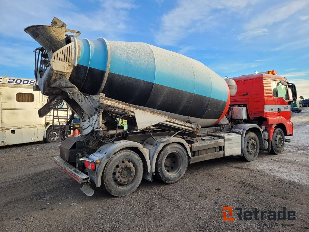 Betongbil 4-axlig Betongroterare MAN TGS 35.400 8X2-4 BL Euro 6 - Автобетоносмеситель: фото 4 Betongbil 4-axlig Betongroterare MAN TGS 35.400 8X2-4 BL Euro 6 - Автобетоносмеситель: фото 4