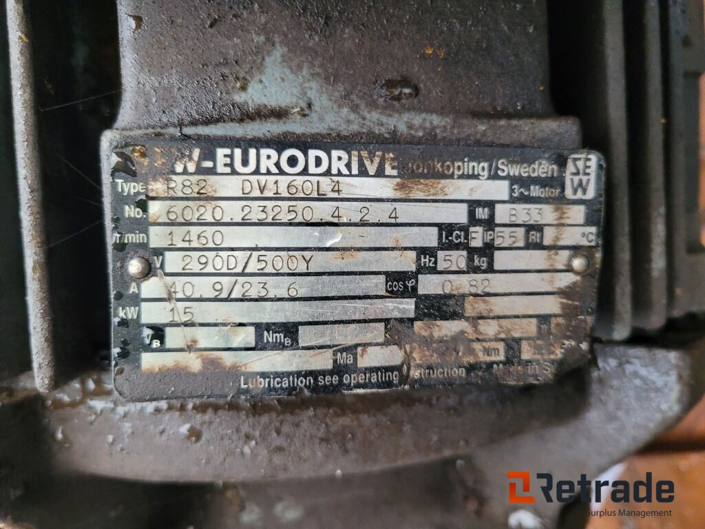 Elmotor SEW-Eurodrive RV82 DV160L4 - Другая техника: фото 4 Elmotor SEW-Eurodrive RV82 DV160L4 - Другая техника: фото 4