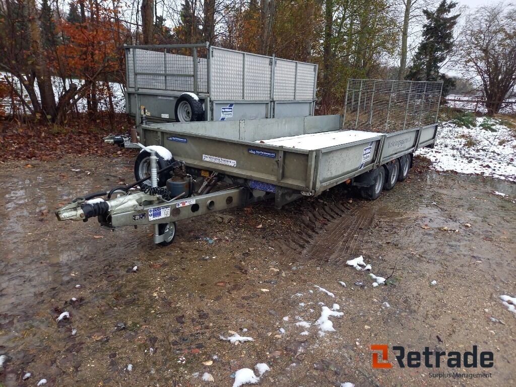 IFOR WILLIAMS TB TB5521-353 Maskintrailer - Прицеп бортовой/ Платформа: фото 1 IFOR WILLIAMS TB TB5521-353 Maskintrailer - Прицеп бортовой/ Платформа: фото 1