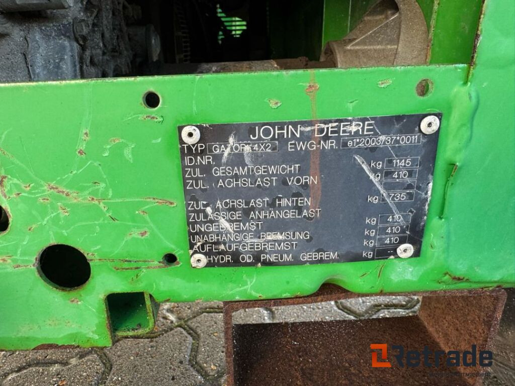 Квадроцикл John Deere TS 4x2 Gator (A0025183): фото 31 Квадроцикл John Deere TS 4x2 Gator (A0025183): фото 31