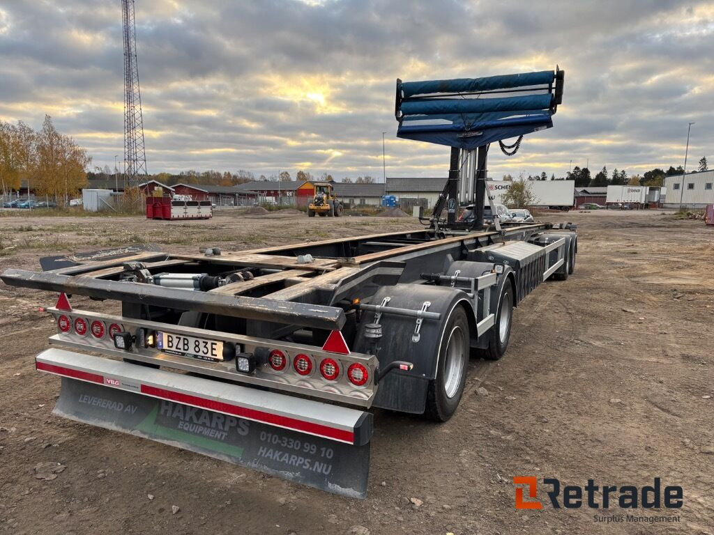 Lastväxlarvagn Hakarps 12-20 - 2024 38ton - Прицеп мультилифт/ Бункеровоз: фото 1 Lastväxlarvagn Hakarps 12-20 - 2024 38ton - Прицеп мультилифт/ Бункеровоз: фото 1