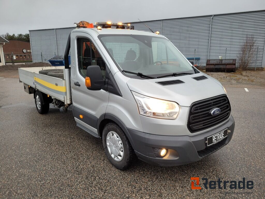 Lätt lastbil med flak och kran , Ford Transit 350 2.2 TDCi - Легковой автомобиль: фото 3 Lätt lastbil med flak och kran , Ford Transit 350 2.2 TDCi - Легковой автомобиль: фото 3