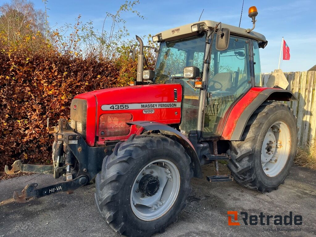MASSEY FERGUSON MF 4355 4WD med HEVA frontlift. - Трактор: фото 1 MASSEY FERGUSON MF 4355 4WD med HEVA frontlift. - Трактор: фото 1