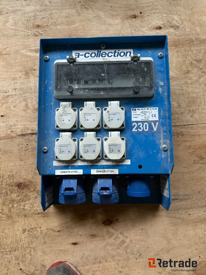 Mengder med Strømkabler og 2 stk strømbokser - Промышленное оборудование: фото 2 Mengder med Strømkabler og 2 stk strømbokser - Промышленное оборудование: фото 2