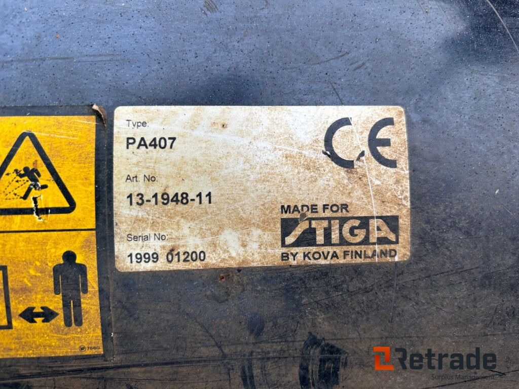 Сельскохозяйственная техника Gräsklippare Stiga Park Jubilee med snöslunga: фото 14 Сельскохозяйственная техника Gräsklippare Stiga Park Jubilee med snöslunga: фото 14