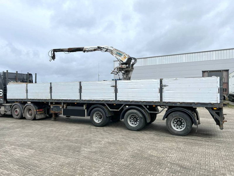Pacton T3-003 Brick Trailer - Kennis 16000-R Crane - Полуприцеп бортовой/ Платформа: фото 2 Pacton T3-003 Brick Trailer - Kennis 16000-R Crane - Полуприцеп бортовой/ Платформа: фото 2