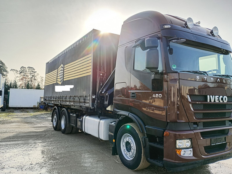 Iveco AS260S42Y/FS CM BDF HIAB 144E-4 HIDUO 12,7 m - Тентованный грузовик, Автоманипулятор: фото 3 Iveco AS260S42Y/FS CM BDF HIAB 144E-4 HIDUO 12,7 m - Тентованный грузовик, Автоманипулятор: фото 3