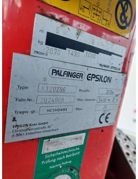 Лесовоз, Автоманипулятор Scania R490 6x4 Euro 6 Kurzholz Palfinger AHK (2): фото 14