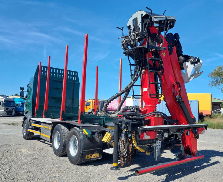 Лесовоз, Автоманипулятор Scania R490 6x4 Euro 6 Kurzholz Palfinger AHK (2): фото 9