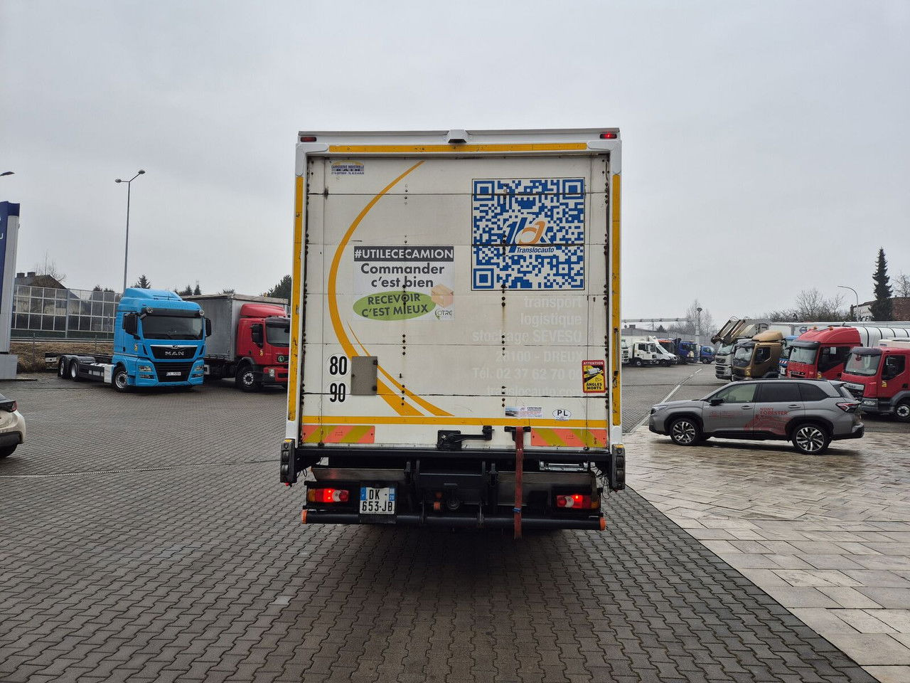 Грузовик с закрытым кузовом DAF LF 220 1 Owner / Serviced / Super Condition: фото 11