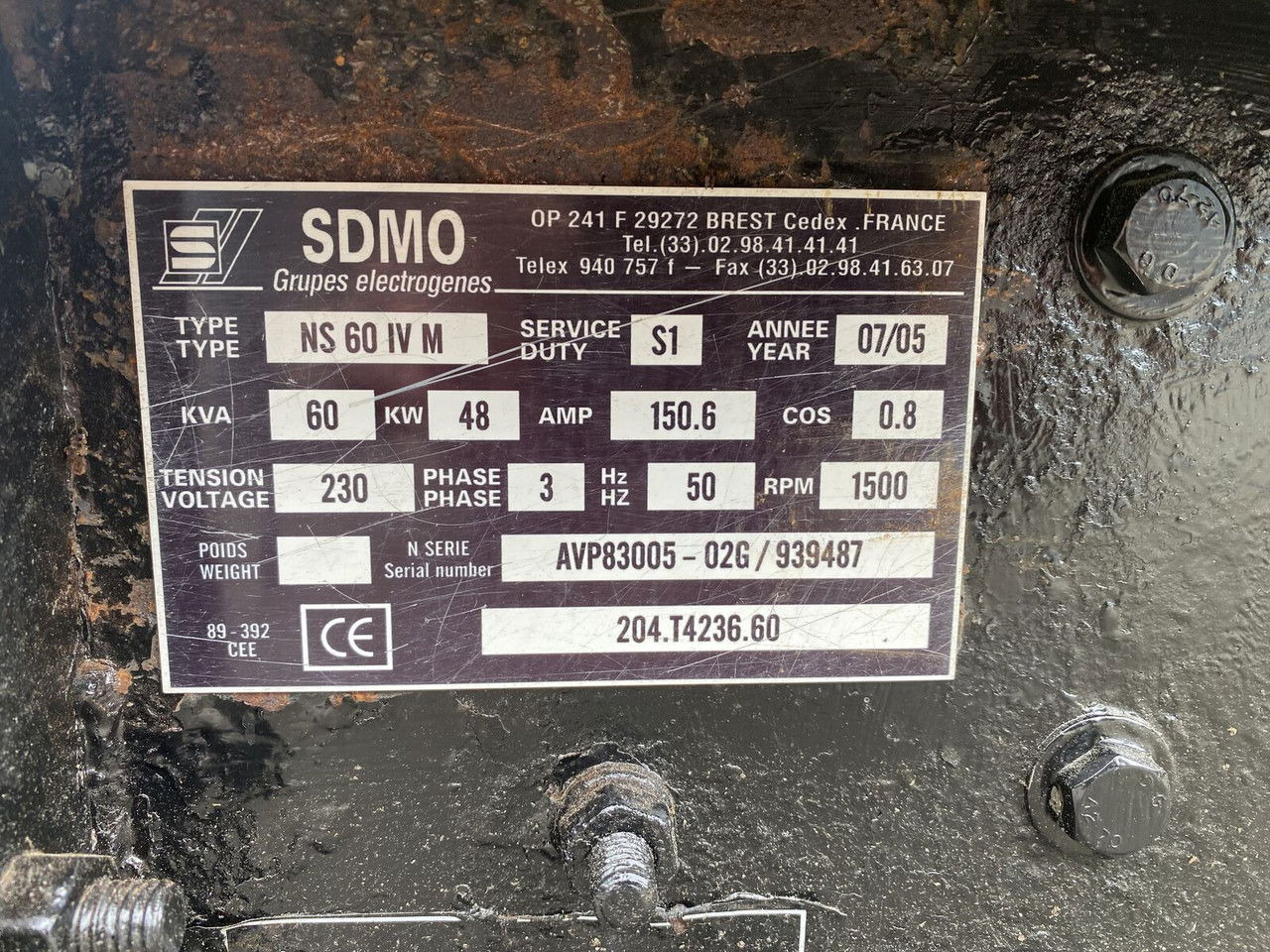 SDMO NS 60 W M, Silent generator 60kVA, 48KW NS 60 W M, Silent generator 60kVA, 48KW в лизинг SDMO NS 60 W M, Silent generator 60kVA, 48KW NS 60 W M, Silent generator 60kVA, 48KW: фото 19