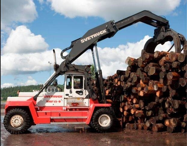 Ричстакер Svetruck TMF 12/9 HB / 1 OWNER / ELME SPREADER / WOOD LOG A: фото 1