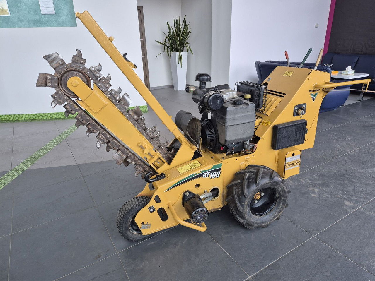 Vermeer RT100 / Trench SAW / Mini Chain Excavator / Idea L FOR Cables - Траншеекопатель: фото 1 Vermeer RT100 / Trench SAW / Mini Chain Excavator / Idea L FOR Cables - Траншеекопатель: фото 1
