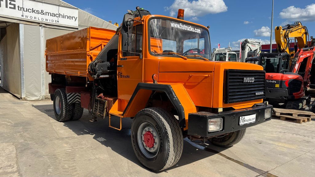 Iveco 160-23 4x4 tipper - crane 9m - Самосвал: фото 3 Iveco 160-23 4x4 tipper - crane 9m - Самосвал: фото 3