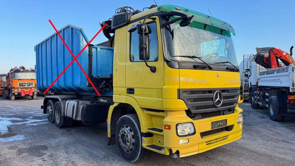 Mercedes-Benz Actros 2546 6x2 abroll - retarder - front spring - Грузовик-контейнеровоз/ Сменный кузов: фото 2 Mercedes-Benz Actros 2546 6x2 abroll - retarder - front spring - Грузовик-контейнеровоз/ Сменный кузов: фото 2