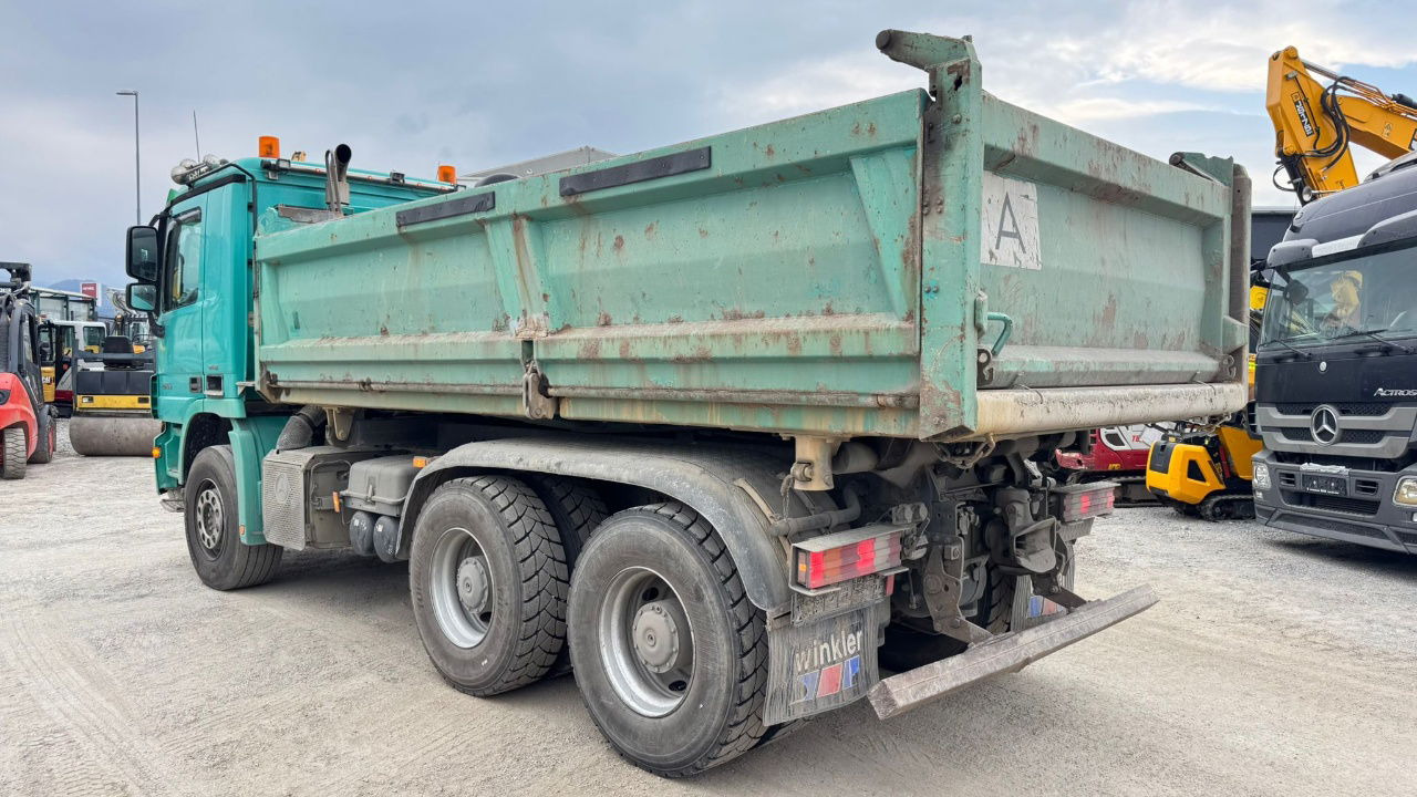 Mercedes-Benz Actros 2655 6x4 meiller bordmatic tipper - retarder - V8 - Самосвал: фото 5 Mercedes-Benz Actros 2655 6x4 meiller bordmatic tipper - retarder - V8 - Самосвал: фото 5