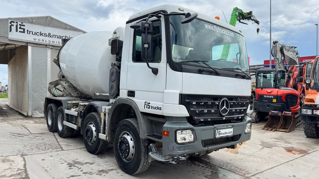 Mercedes-Benz Actros 3241 8x4 mixer 9m3 - Автобетоносмеситель: фото 3 Mercedes-Benz Actros 3241 8x4 mixer 9m3 - Автобетоносмеситель: фото 3