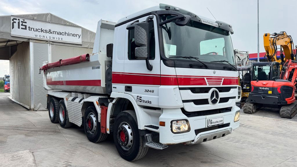 Mercedes-Benz Actros 3246 8X4 mulda tipper - retarder - hydr. back door - Самосвал: фото 4 Mercedes-Benz Actros 3246 8X4 mulda tipper - retarder - hydr. back door - Самосвал: фото 4