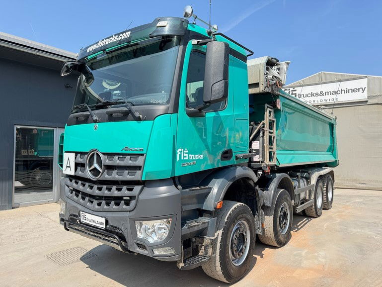 Mercedes-Benz Arocs 3248 8X4 mulda tipper - electric taurpaulin - Самосвал: фото 1 Mercedes-Benz Arocs 3248 8X4 mulda tipper - electric taurpaulin - Самосвал: фото 1