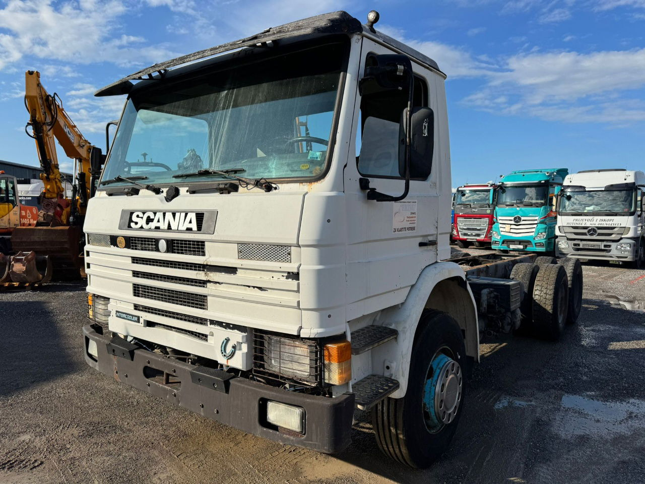 Scania P113-310 6x4 chassis - complete spring - Грузовик-шасси: фото 1 Scania P113-310 6x4 chassis - complete spring - Грузовик-шасси: фото 1