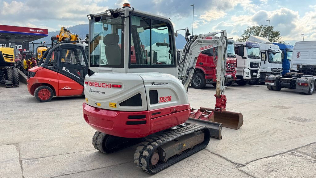 Takeuchi TB230 - Powertilt - 3X Buckets - 2021 Year - TOP - Мини-экскаватор: фото 3 Takeuchi TB230 - Powertilt - 3X Buckets - 2021 Year - TOP - Мини-экскаватор: фото 3