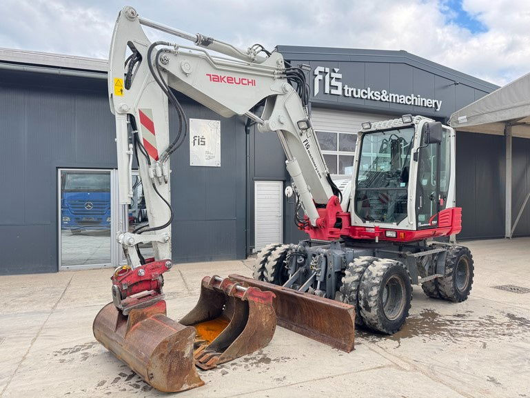 Takeuchi TB295W - 2014 Year - Powertilt - 3X Buckets - Колёсный экскаватор: фото 1 Takeuchi TB295W - 2014 Year - Powertilt - 3X Buckets - Колёсный экскаватор: фото 1