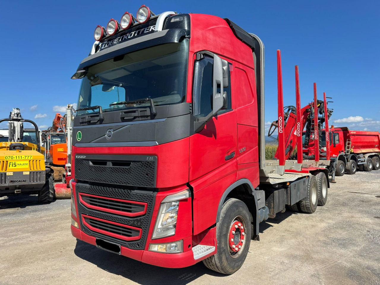 Volvo FH 500 500 6x4 forest truck - Epsilon 110Z - scissors - Грузовик-контейнеровоз/ Сменный кузов: фото 1 Volvo FH 500 500 6x4 forest truck - Epsilon 110Z - scissors - Грузовик-контейнеровоз/ Сменный кузов: фото 1