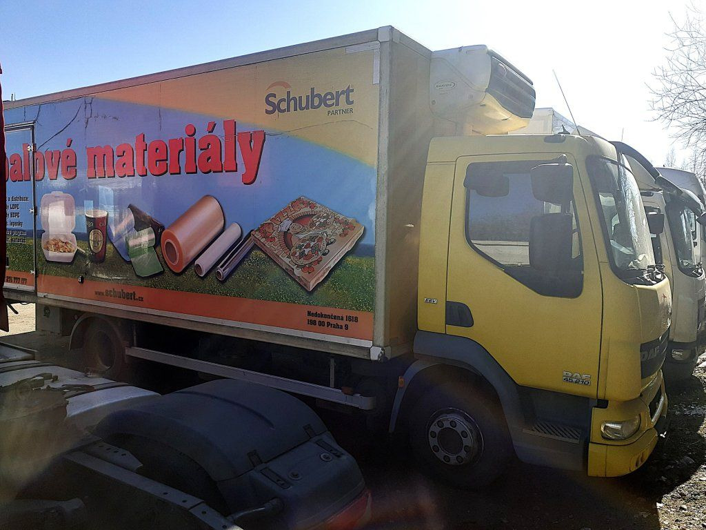 Рефрижератор DAF LF45.210 mit Carrier Motorschaden engineproblem: фото 1