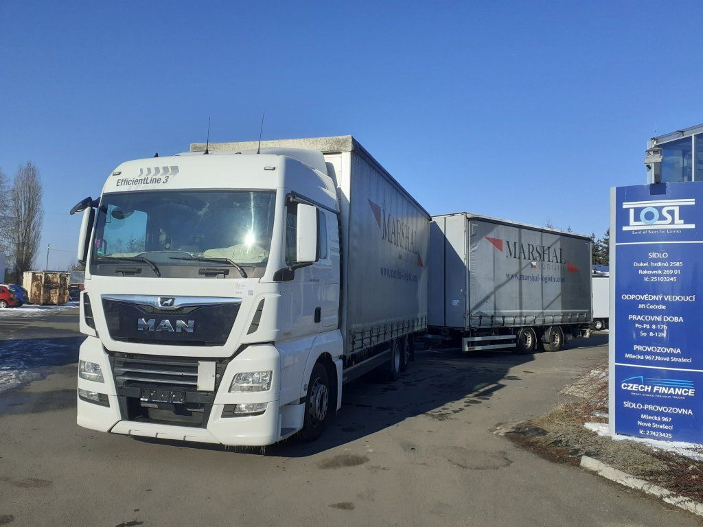 MAN TGX24.510 EURO 6 6x2 + Wecon - Тентованный грузовик: фото 1 MAN TGX24.510 EURO 6 6x2 + Wecon - Тентованный грузовик: фото 1