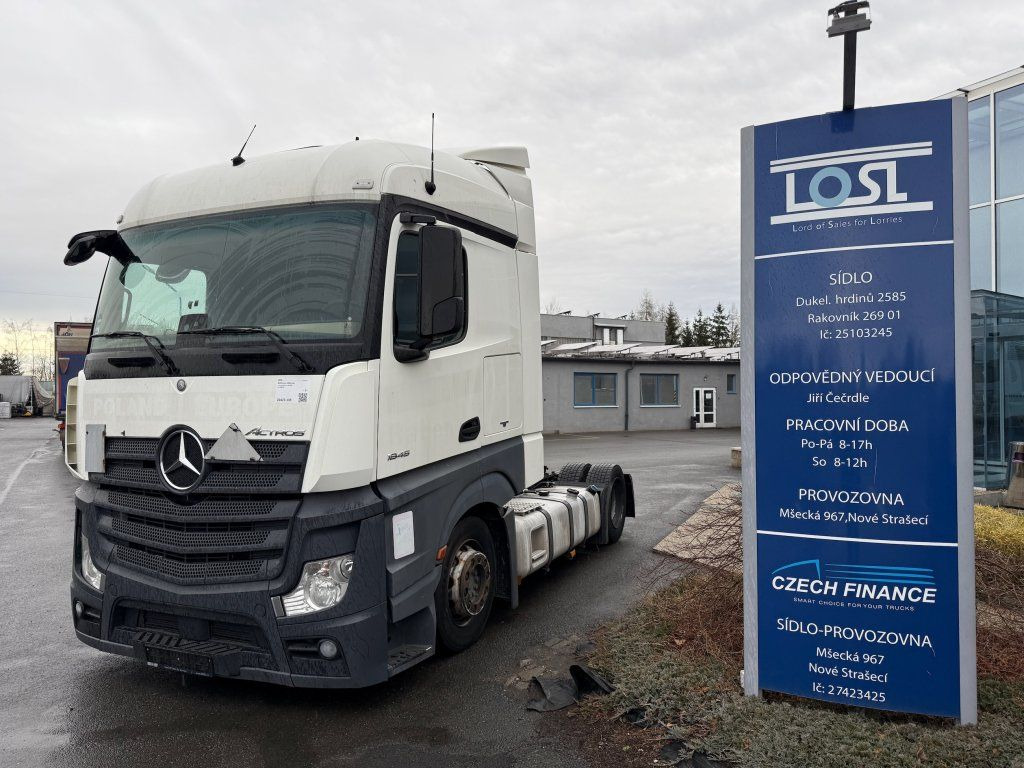 Mercedes-Benz 1845 Actros EURO 6 MEGA/lowdeck - Тягач: фото 1 Mercedes-Benz 1845 Actros EURO 6 MEGA/lowdeck - Тягач: фото 1