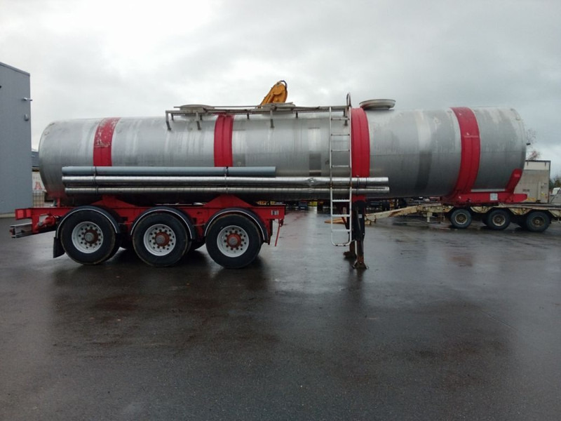 Полуприцеп-цистерна для транспортировки пищевых продуктов Magyar Food Tank 23000L: фото 7