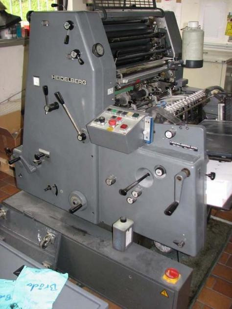 Heidelberg GTO 52 single-color offset press - Офсетная печатная машина: фото 1 Heidelberg GTO 52 single-color offset press - Офсетная печатная машина: фото 1