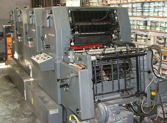 Heidelberg GTOVP-52 four-color offset press - Офсетная печатная машина: фото 1 Heidelberg GTOVP-52 four-color offset press - Офсетная печатная машина: фото 1