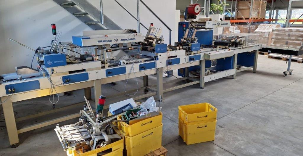 Opp film packaging machine with tear thread Pfankuch 4506 - Упаковочное оборудование: фото 2 Opp film packaging machine with tear thread Pfankuch 4506 - Упаковочное оборудование: фото 2