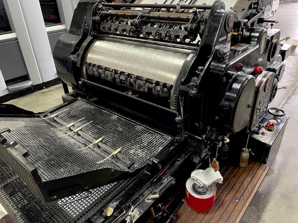 Original Heidelberg Zylinder OHZ SBB size 56 x 82 cm only for die cutting - Переплетная машина: фото 4 Original Heidelberg Zylinder OHZ SBB size 56 x 82 cm only for die cutting - Переплетная машина: фото 4