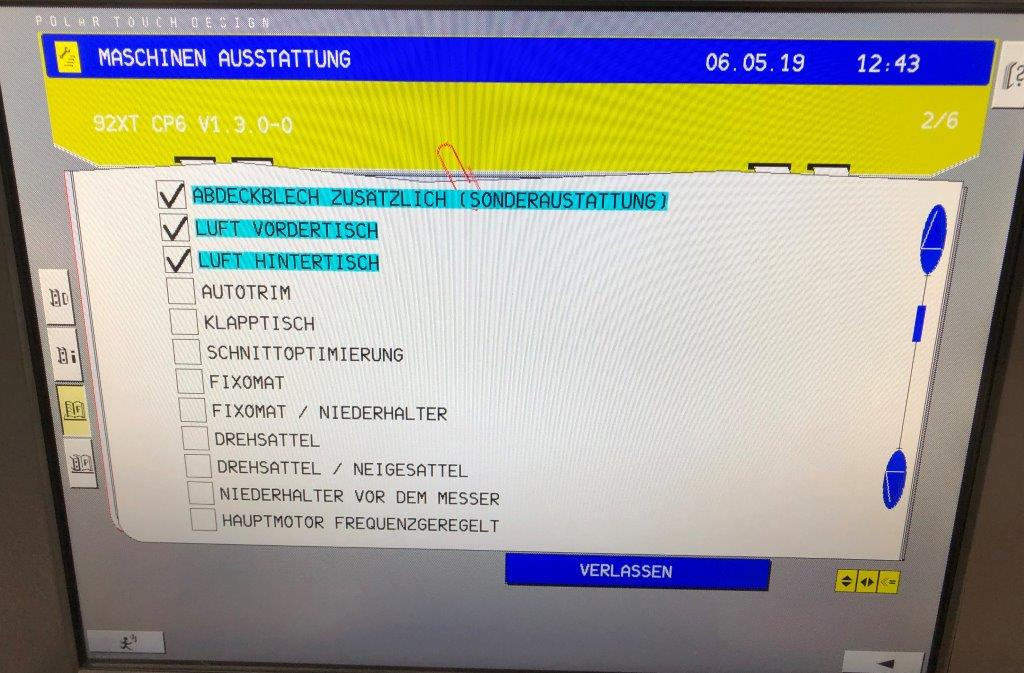 Polar 92 XT high-speed cutting line with RA-2 vibrator, optional LW 450 lift and counting scale - Бумагорезательная машина: фото 5 Polar 92 XT high-speed cutting line with RA-2 vibrator, optional LW 450 lift and counting scale - Бумагорезательная машина: фото 5
