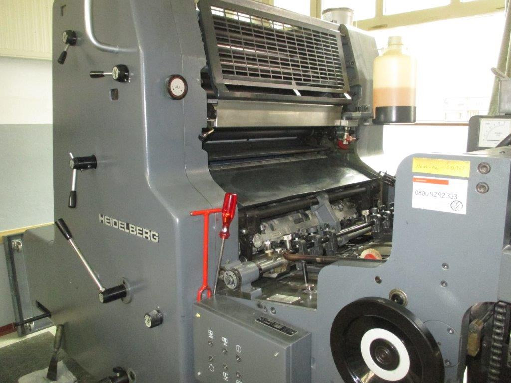 Single-Color Heidelberger M-Offset printing machine with cito system for perforation and creasing - Офсетная печатная машина: фото 1 Single-Color Heidelberger M-Offset printing machine with cito system for perforation and creasing - Офсетная печатная машина: фото 1