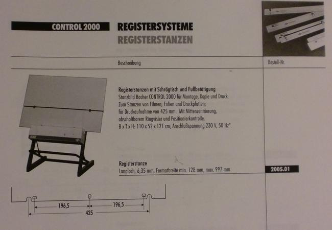 Hatchet 2005.01 Printing plate punch - Запчасти для Печатного оборудования: фото 1 Hatchet 2005.01 Printing plate punch - Запчасти для Печатного оборудования: фото 1