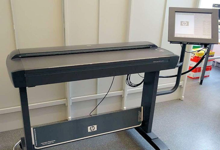 Document scanner plan scanner schematic scanner with document feeder HP Designjet 4500 - Печатное оборудование: фото 1 Document scanner plan scanner schematic scanner with document feeder HP Designjet 4500 - Печатное оборудование: фото 1