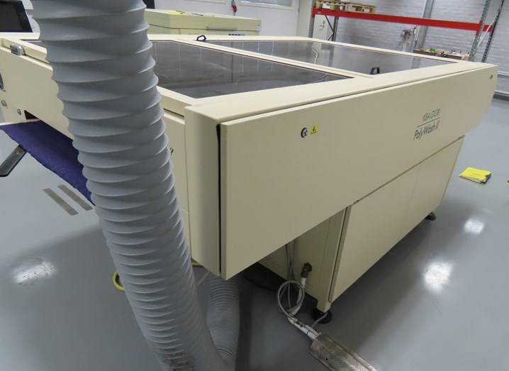Flexo printing plate washer Glunz & Jensen DEGRAF Polywash II - Печатное оборудование: фото 4 Flexo printing plate washer Glunz & Jensen DEGRAF Polywash II - Печатное оборудование: фото 4