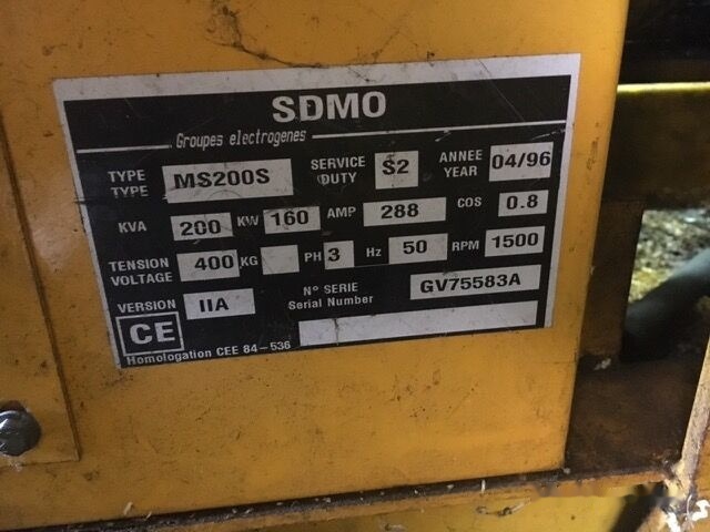 SDMO - Электрогенератор: фото 3 SDMO - Электрогенератор: фото 3