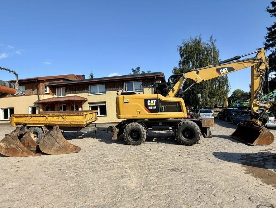 CAT M318F - Колёсный экскаватор: фото 4 CAT M318F - Колёсный экскаватор: фото 4